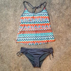 Mossimo 2 piece tankini medium